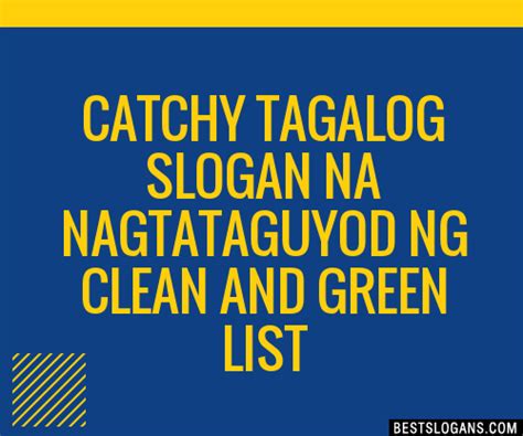 tagalog quotes about environment|100+ Catchy Tagalog Environmental Slogans 2024 + Generator.